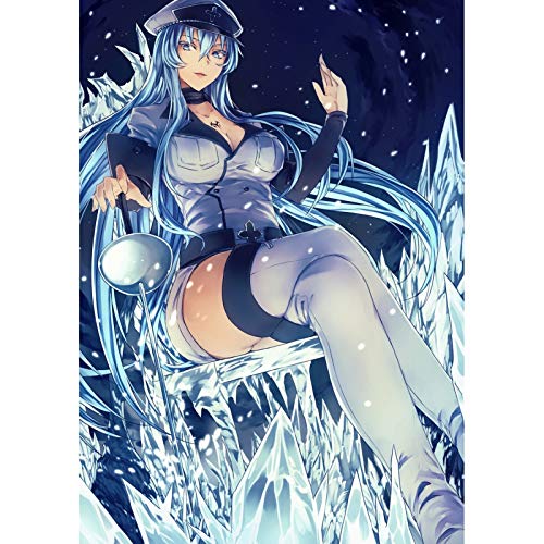 アカメが斬る！大人の肖像Esdeathパズルジグソーパズル1000のピースのパズル (Size : 300 pieces)