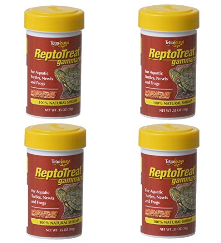 Tetra TetraFauna ReptoTreat Gammarus Baby Shrimp Treat, 4 Pack