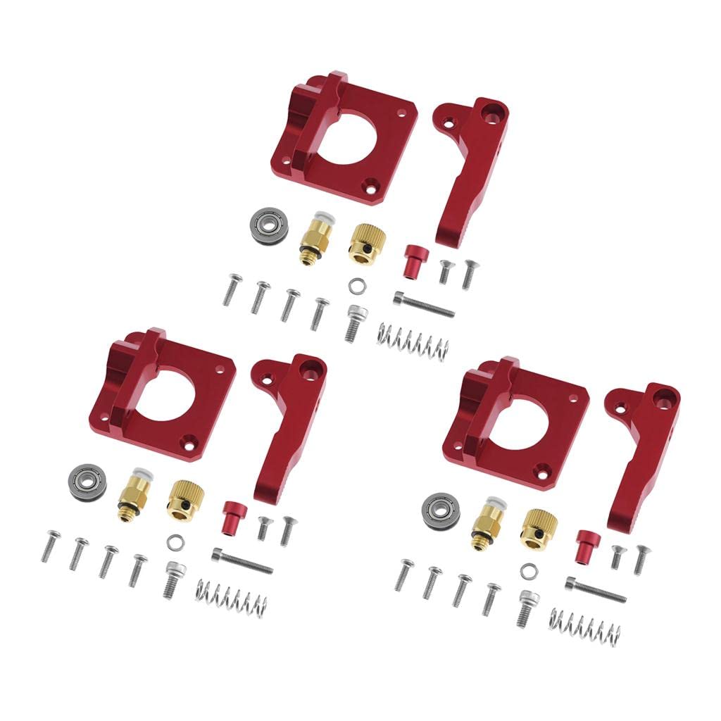 3X Red Left MK8 Extruder Extrusion for Ender 3 CR10 CR10S PRO CR8 CR7 | Parts & Accessories-image-41