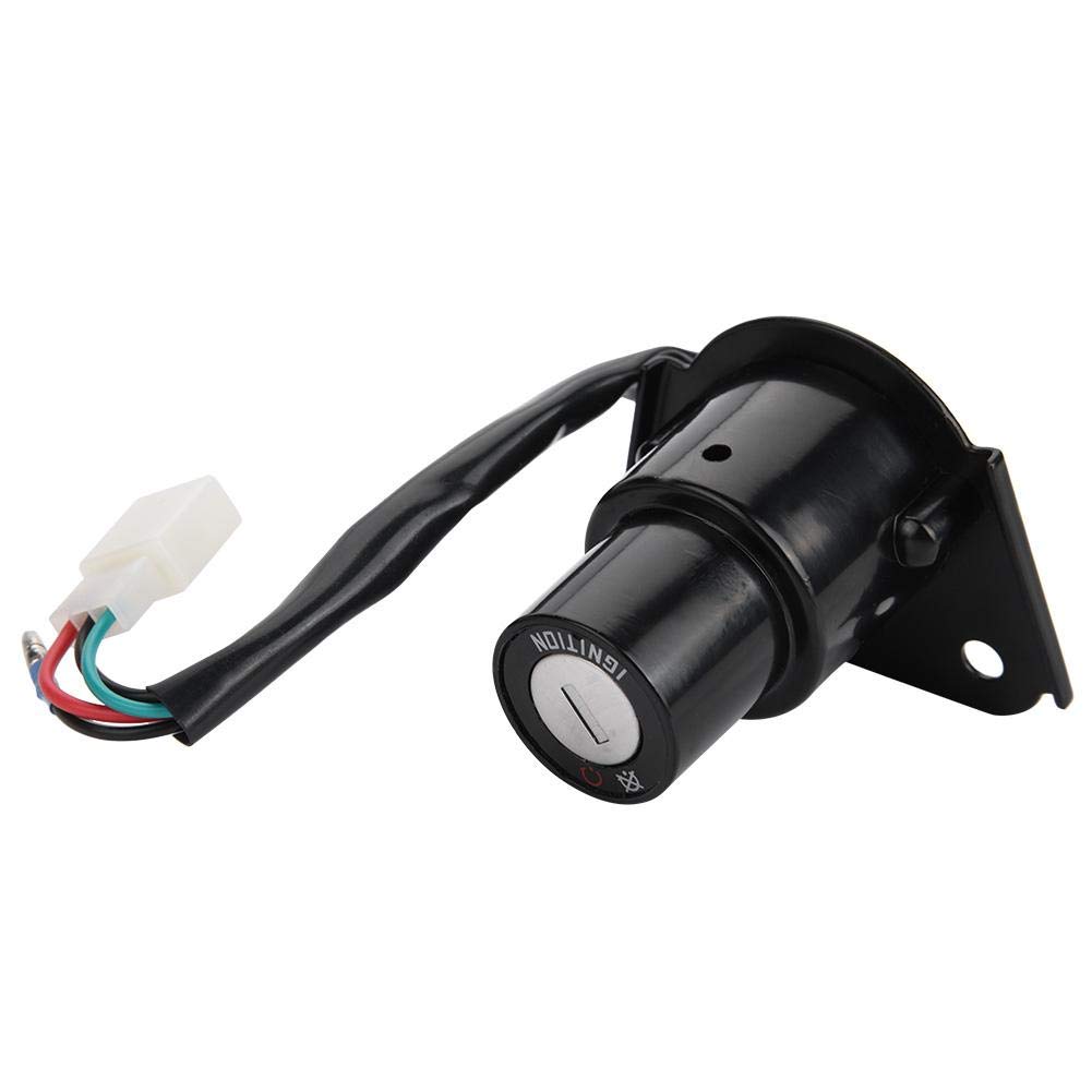 Serratura di accensione, interruttore di accensione del motociclo Qiilu, tappo del serbatoio del carburante, chiave di blocco del sedile di Virago X535 X250 XV125