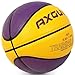 AXGUIQ 3LBS/2.2LBS Weighted Heavy Training Basketball 29.5/28.5"-Size 7/6 Weighted Basketball,Enhances Ball Handling,Dribbling,Passing Skills (deflated) (3.0LBS - Size 7 (29.5"))