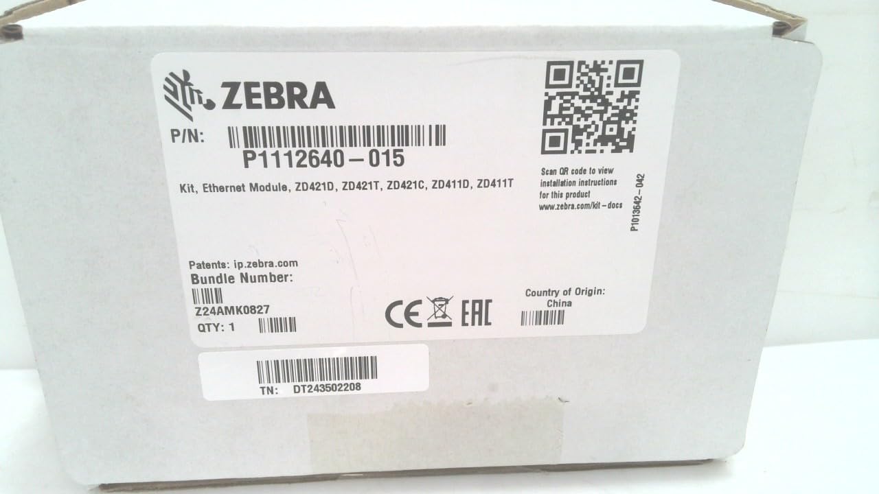 Ersatzteil: Zebra Kit Ethernet Module ZD421D ZD421T ZD421C, P1112640-015