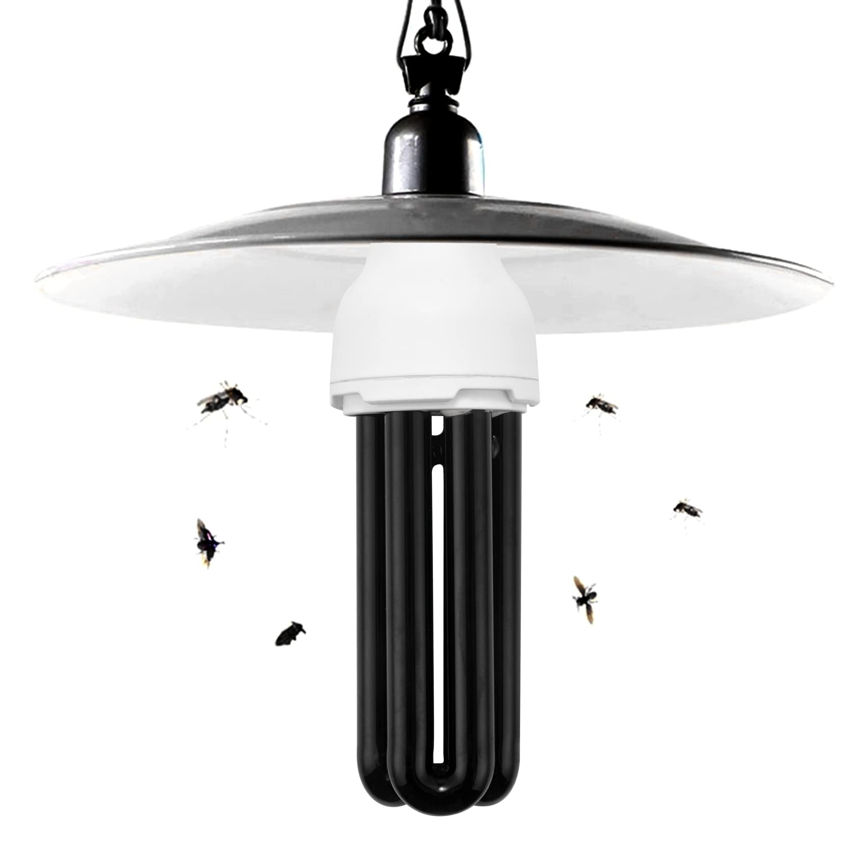 2 Ampoules UV E27 40W - Lumière Noire Fluorescente 220V - Pour Spectacles, Détection, Décoration