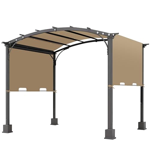 85'' x 208'' Universal Pergola Replacement Cover for Doubleton Steel