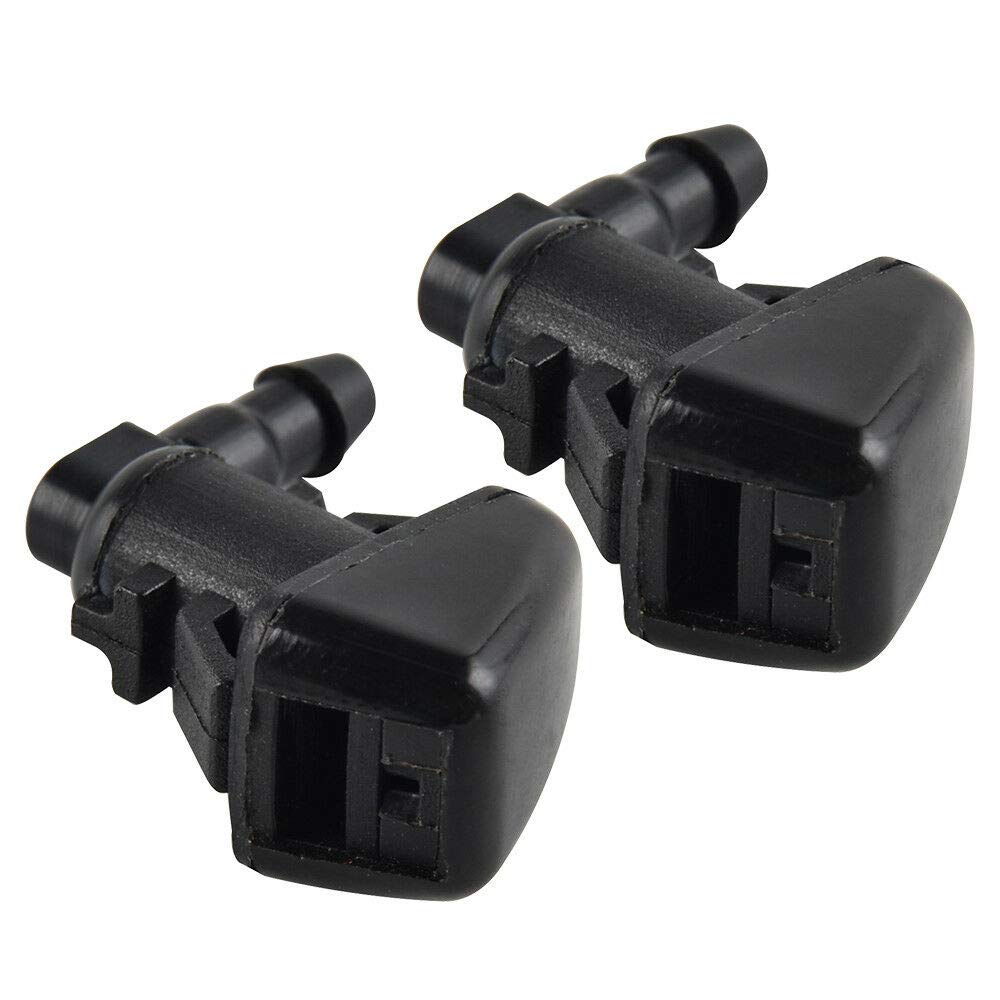 VEELECP Windshield Washer Nozzle Kit For 2006-2010 Jeep Commander/Liberty & 2007-2012 Dodge Nitro (2 Pack) - View #11
