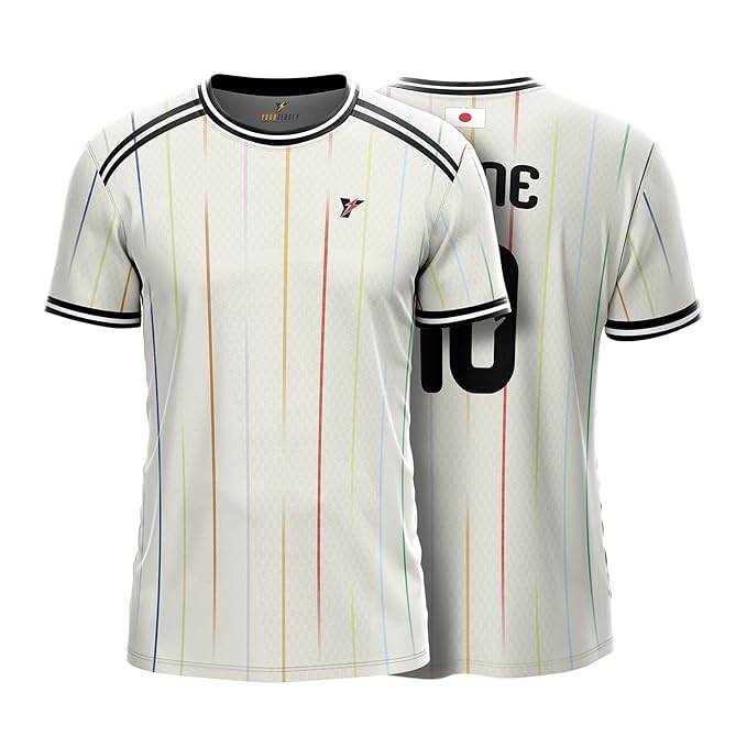 Image of YOURJERSEY Football World Cup 2026 Football Jersey All Team Jersey Custom Name & Number Print | Fan Personalised T-Shirt Sizes for Kids 2Y to Adults 4XL