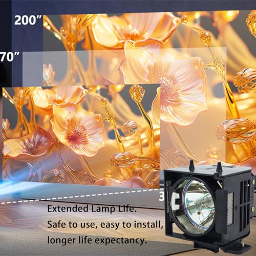 Lámpara para proyector Epson PowerLite ELP45 V13H010L45 miniatura 3