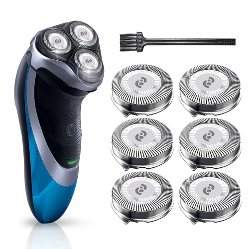 HQ8 Replacement Heads Compatible with Philips Norelco Aquatec Shavers Blades for Philips Norelco PT720 AT880 AT810 Razor 6-pc Pack