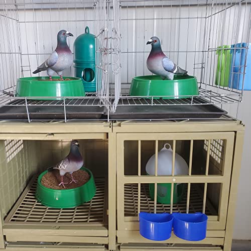 Image of BUAKAW-X Pigeon Nest Coconut Fiber Substrate 5pc Bird Nest Racing Pigeon Breeding Eggs Mat for Finch Chicken Bird Nesting Materials