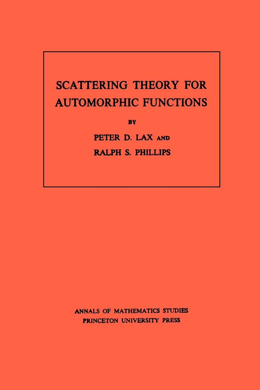 Buy Scattering Theory for Automorphic Functions — BookShops.in