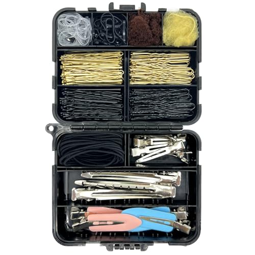 B1jounie YA Hair Accessories Kit, 160Pcs Hair Clips for Women Girls Dance Ballet Cheerleading Travel...