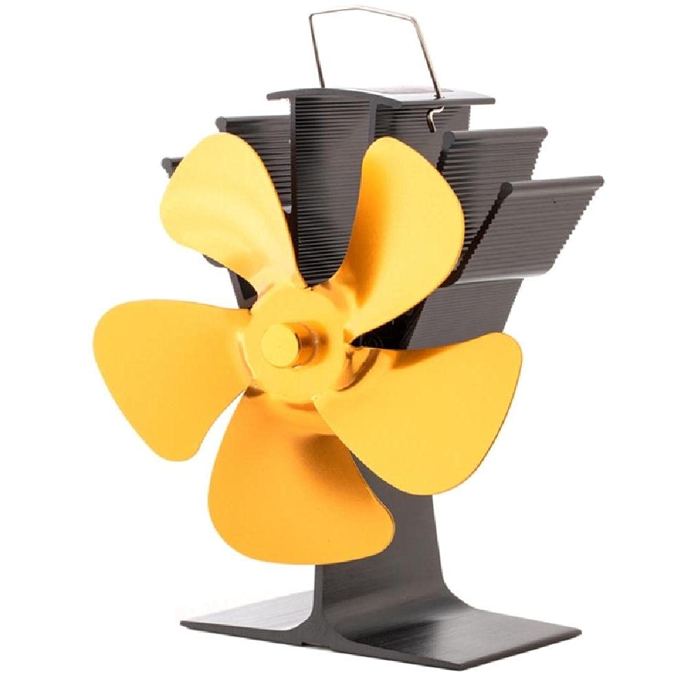 Ventilateur de poêle à bois et granulés thermique autonome pour chauffage intérieur