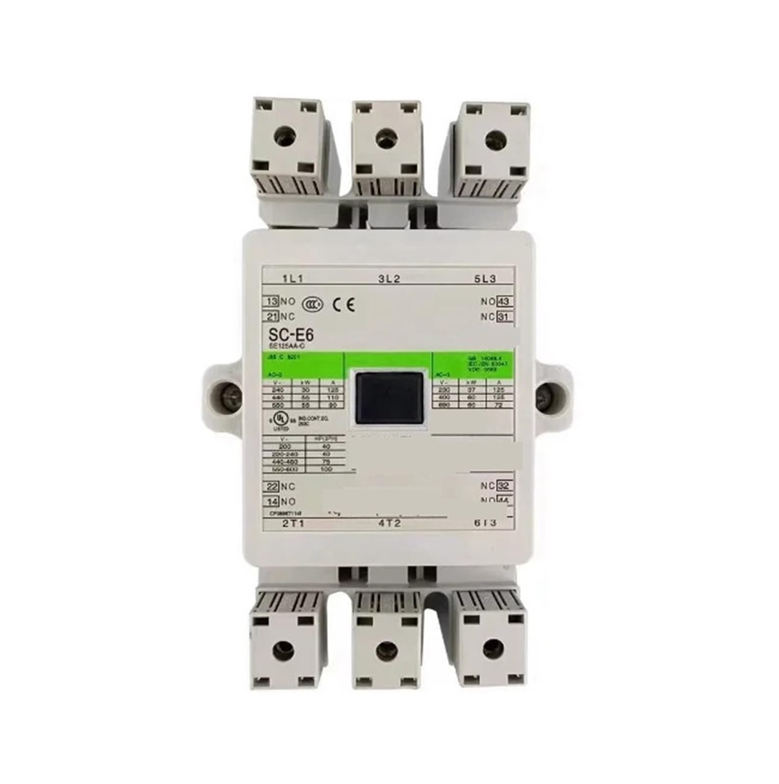 Contacteur triphasé 380v-440v pour moteur industriel et protection de pompe de site agricole