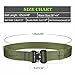QINGYUN Tactical Belt,Military Style Belt, Riggers Belts for Men, Heavy-Duty Quick-Release Metal Buckle