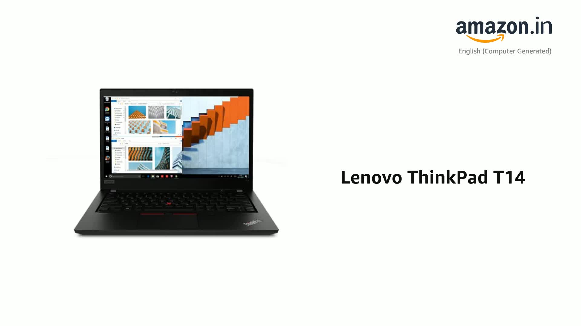 Thinkpad HD Full 14-inch Gen 10th i7 Core Intel (2021) T14 ThinkPad Lenovo 2021 Office タッチスクリーン 16GB i7 Windowsノート本体