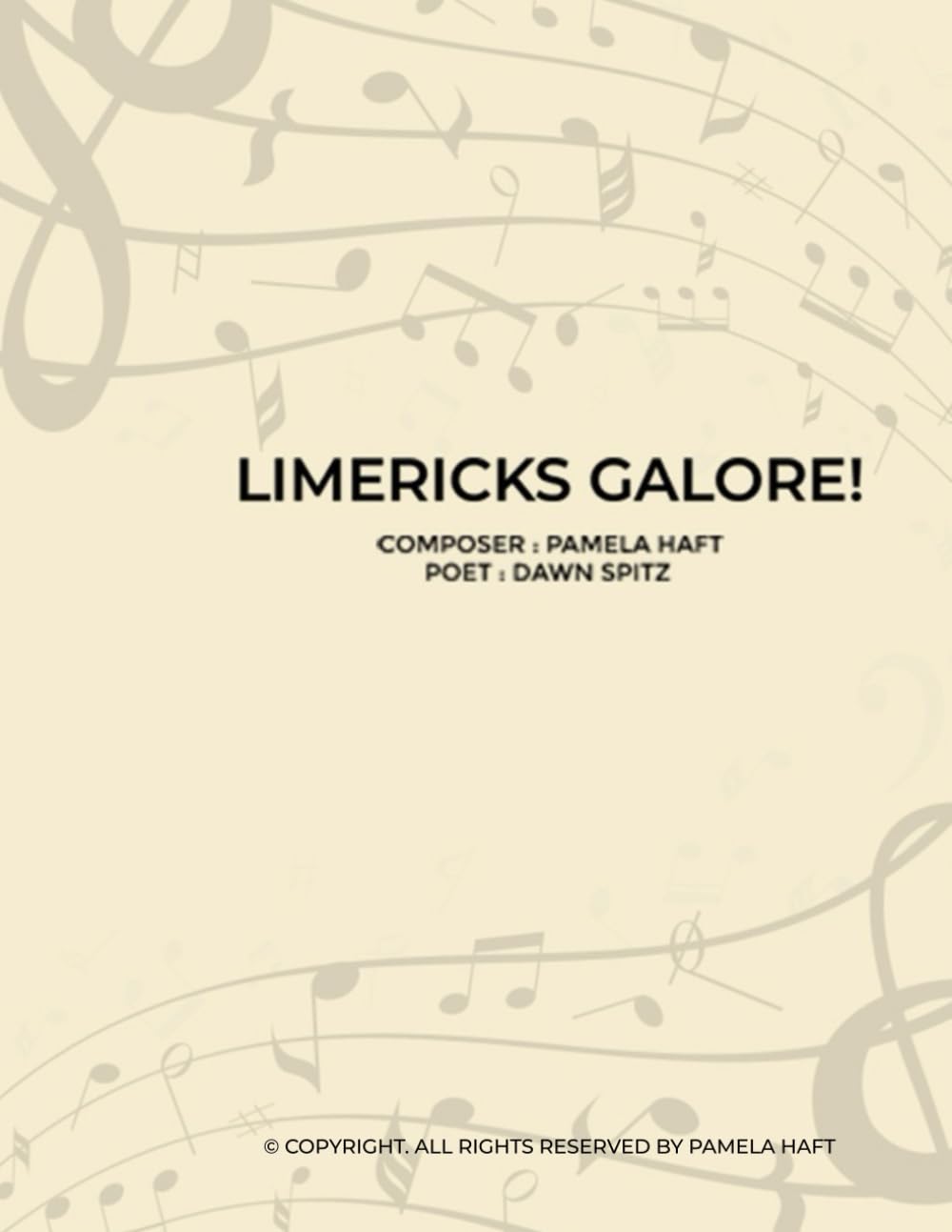 Limericks Galore: A song cycle for singer and piano.