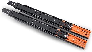 Shfohgkj Ausziehbare Schubladenschienen 50cm