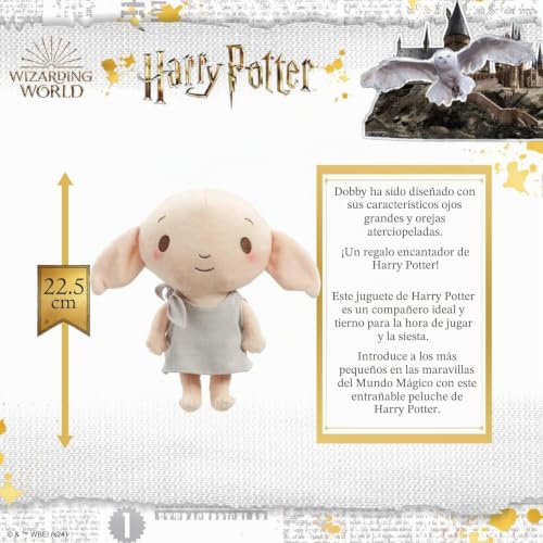 Peluche de Dobby Harry Potter blando antiahogo para bebés 3
