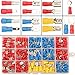 280pcs Kabelschuhe Set, 15 Type Kabelschuhe Flachstecker Isoliert set Quetschverbinder Sortiment, Flachsteckhülsen Crimp Kabelschuhe Crimpverbinder KFZ Elektrik Sortiment, Elektrische Steckverbinder Kabelschuhe Set günstig Kaufen-280pcs Kabelschuhe Set, 15 Type Kabelschuhe Flachstecker Isoliert set Quetschverbinder Sortiment, Flachsteckhülsen Crimp Kabelschuhe Crimpverbinder KFZ Elektrik Sortiment, Elektrische Steckverbinder
