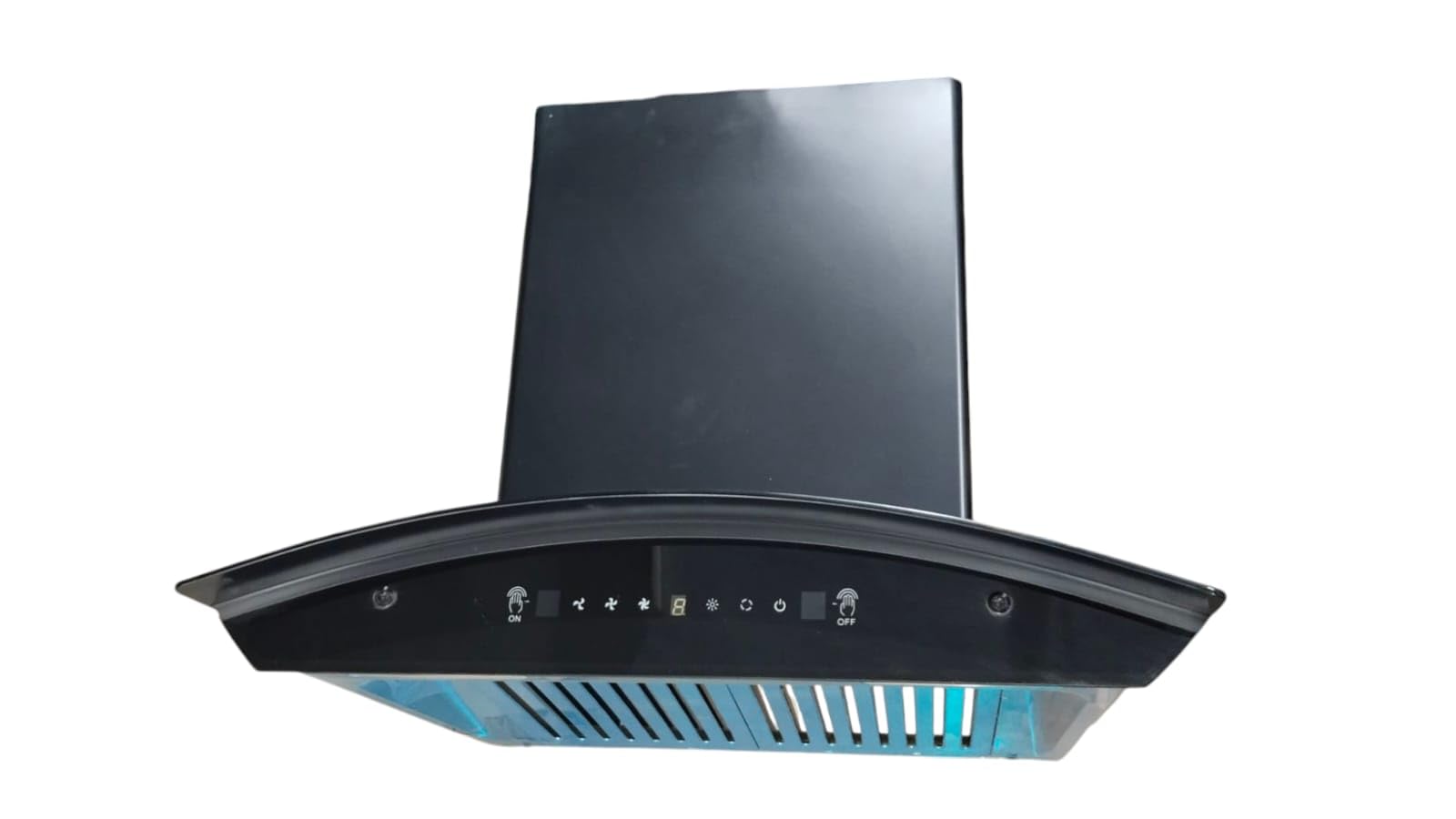 HPC LNAME CH104 60CM Auto Clean Wall Mounted Black Chimney 1400 CMH-image-3