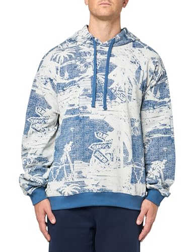 GUESS Men's Eco Island Life Hoodie
