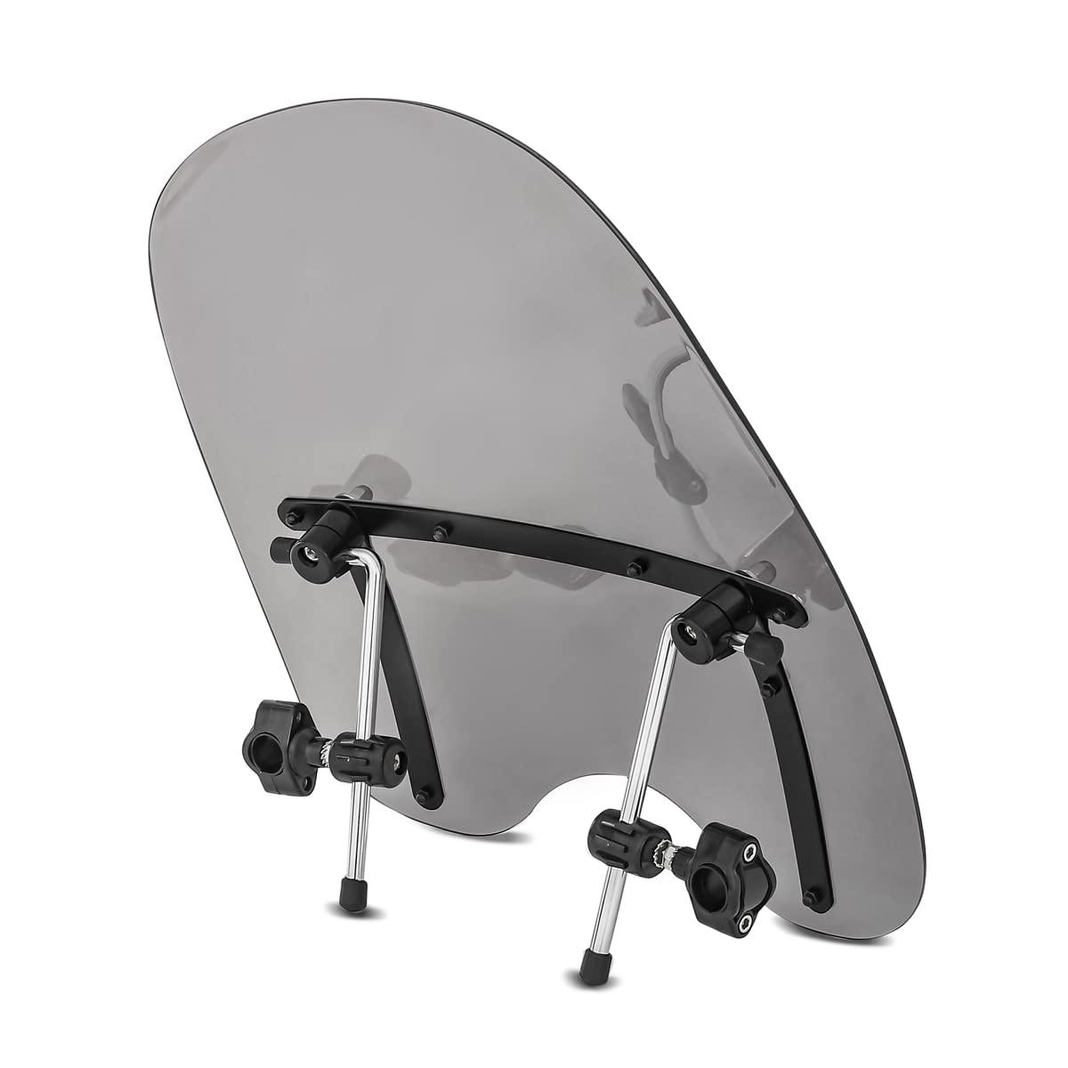 Windschild CW1 Kompatibel mit Yamaha XVS 1300 Custom, XV 750/535 Virago dunkel getönt