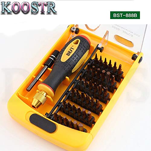 CHAMI BST888B Screwdriver 38 in 1 Multifunctional Screwdriver Set for