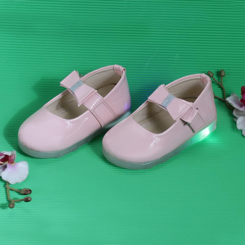 CHIU Bow Led with Round Toes Belly 2 51f707vfr0L