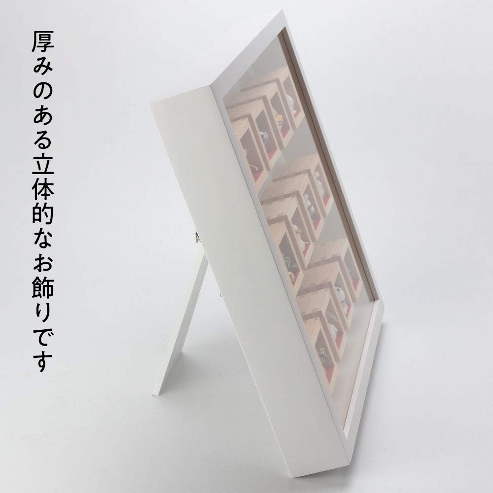 Amazon | めでたや 額飾り 十二支 正月飾り 干支の歳ますを揃えた縁起