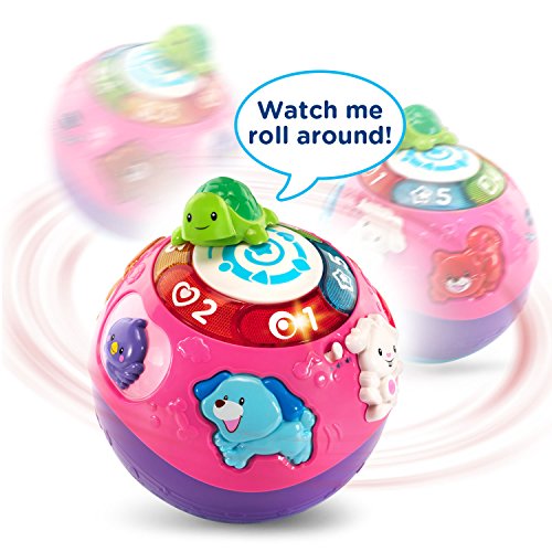 Image of VTech Wiggle and Crawl Ball, Purple