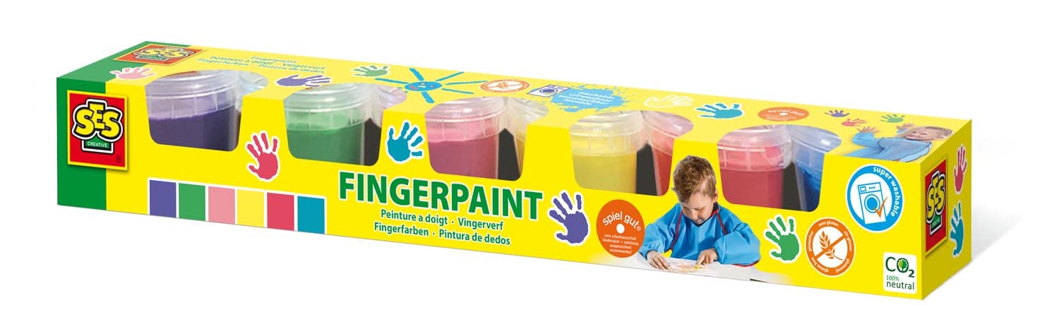 SES CreativeFingerpaint 6 colours