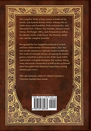 The Complete Jane Austen Collection: Volume One: Sense and Sensibility, Pride and Prejudice, and Mansfield Park (Royal Collector's Edition) (Case Laminate Hardcover with Jacket) - Image 2