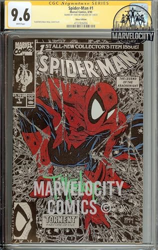 💥 Amazing Spider-Man #1 💥 Signed Todd McFarlane CGC 9.6 SILVER Edition