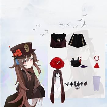 Amazon.co.jp: 原神 げんしん 胡桃 フータオ コスプレ衣装 子供