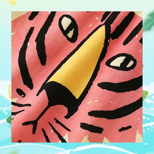 Image of Boy Shorts Sets Dinosaur Animal Print Shirt Summer Outfits Set 2pcs Casual Clothes