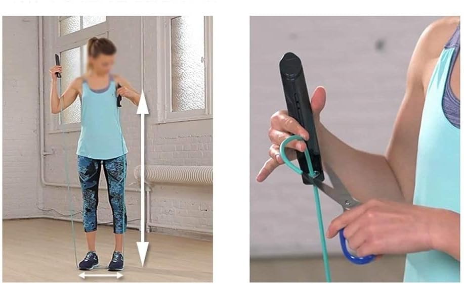 縄跳び 縄跳び カウンター付き ポータブル 滑り止め 調節可能 縄跳び LED デジタル 統合 屋内 フィットネス 縄跳び 大人用