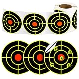 200 Pcs Shooting Targets Self Adhesive Splatter Targets Stickers 3 Inch Paper Targets Reactive Targe