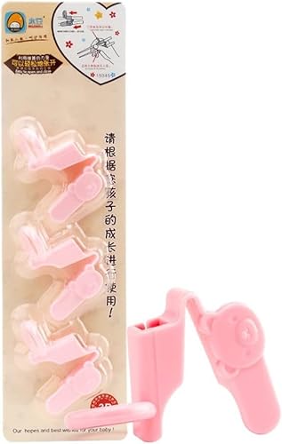 用矯正箸 箸トレーニング 箸ホルダー 3個セット 握り方矯正 正しい持ち方 疲労を軽減 省力 握りやすい お手入れ簡単 再利用可能 持ち運び便利 おしゃれ 人気 多機能 女の子 男の子 お誕生日 プレゼント ギフト 贈り物 (ピンク)