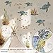 Sea Turtles Wall Stickers Under The Sea Coral Seaweed Wall Decals Bedroom Bathroom Baby Nursery Daycare-Themed Party Decorations Fish Tank Wall Decor