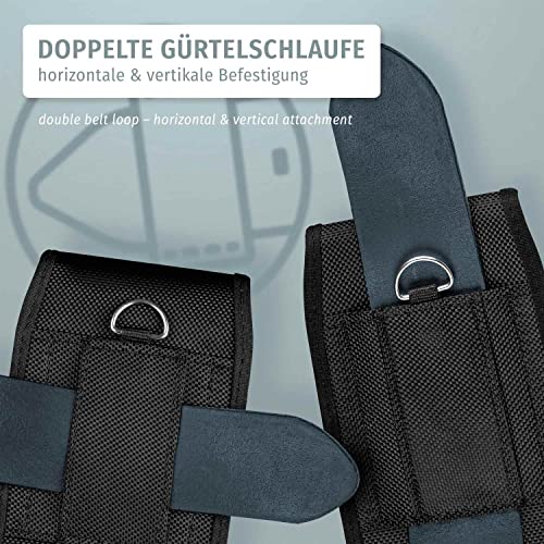 Housse nylon 360° ZTE Axon 7 durable avec boucle robuste - 4
