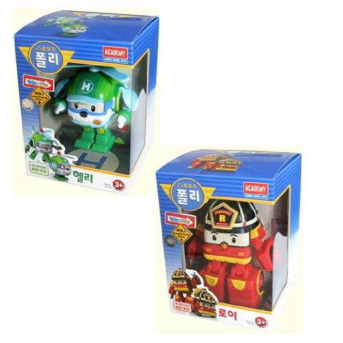 Robocar Poli Helly + Roy Transforming Robot Toy, Robots - Amazon