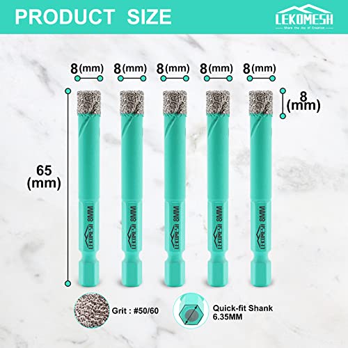LEKOMESH Diamond Drill Bit Kit - Image 2