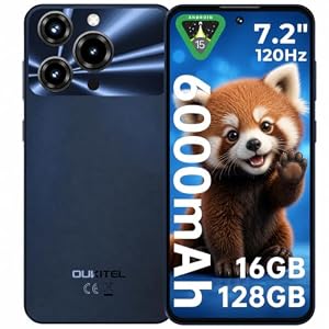 OUKITEL C69 Smartphone - 7,2 Pollici 120Hz, Batteria 6000mAh...