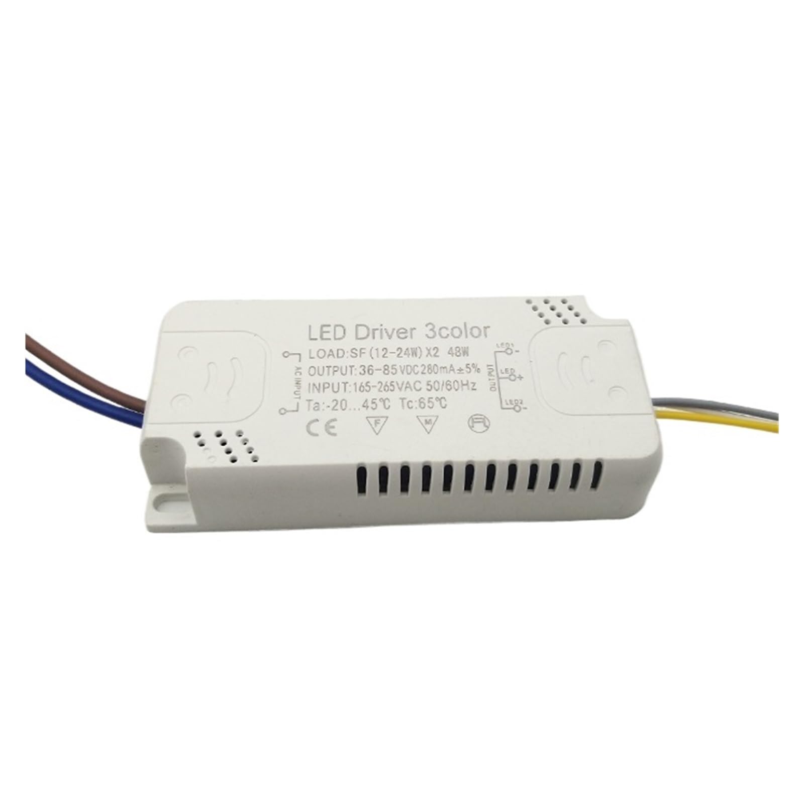 Alimentation LED à courant constant Square Driver 1 pour plafonnier en cristal et lampe tricolore