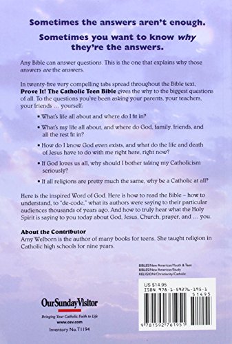 Our Sunday Visitor OSV Prove It! Catholic Teen Bible thumb #1