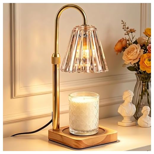 Marycele Candle Warmer Lamp with Timer, Vintage Home Decor, Gifts for Women