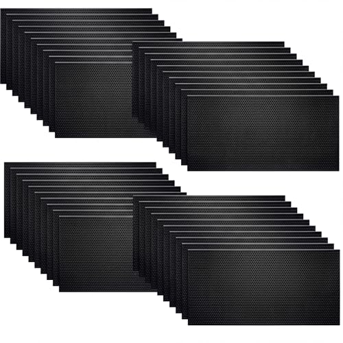 Weysat 40 Pcs Waxed Coated Beehive Foundation Sheets Beehive Wax ...