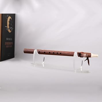 Wanlian Desktop Flute Display Stand - Acrylic Indian Flute Stand Transparent
