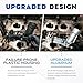 XINLIN 926-876 926-959 Upgraded ALL Aluminum Engine Oil Filter Housing with Oil Cooler and Sensors for 2011-2016 Dodge Journey Charger Challenger Durango Avenger Wrangler Grand Cherokee 200 300