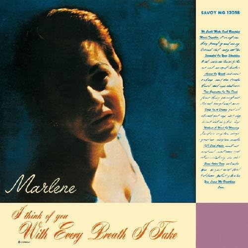 MARLENE MARLENE VERPLANCK - I Think Of You With Every Breath I Take - CD